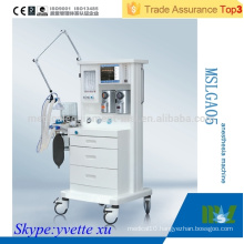 MSLGA05 Color LED Screen Medical equipment anesthesia ventilator with two kind of vaporizer